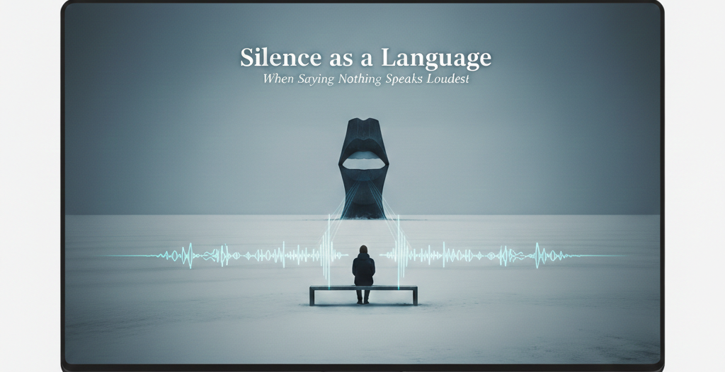 Silence as a Language: When Saying Nothing Speaks Loudest