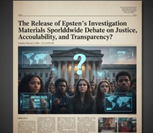 Epstein Files Release Sparks Global Debate Over Transparency, Accountability, and Justice